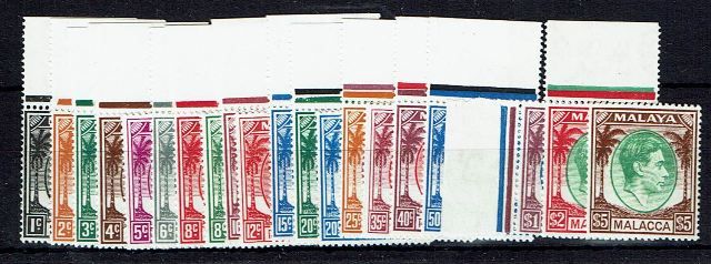 Image of Malayan States ~ Malacca SG 3/17 UMM British Commonwealth Stamp
